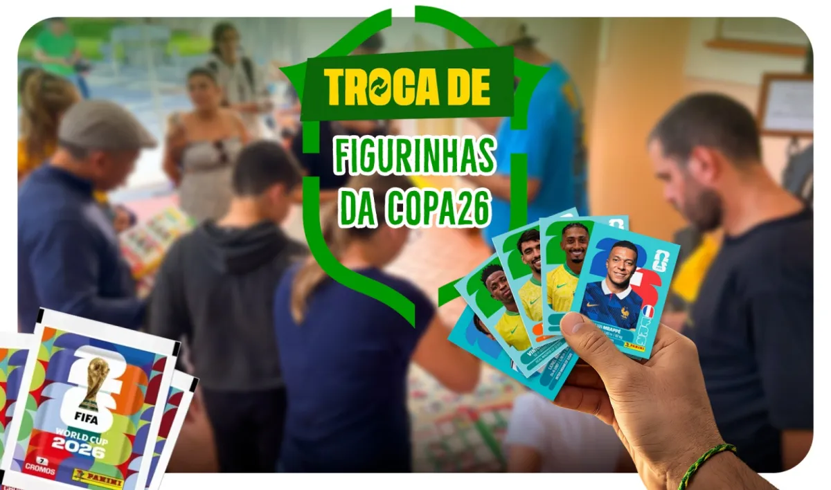 Domingo é dia de trocar figurinhas no museu municipal